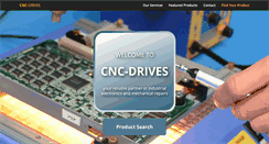 Desktop Screenshot of cnc-drives.com